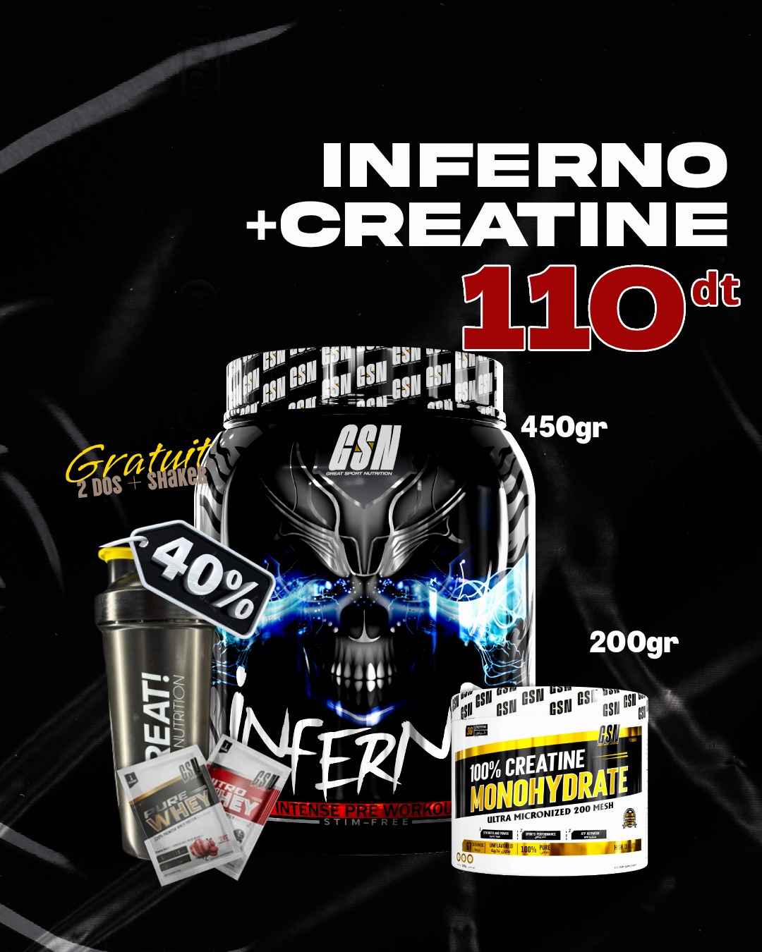 PACK PREWORK+CREA 200G